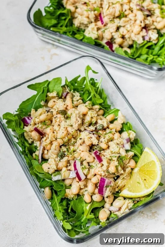 Tuna White Bean Salad