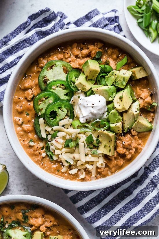 White Bean Turkey Chili