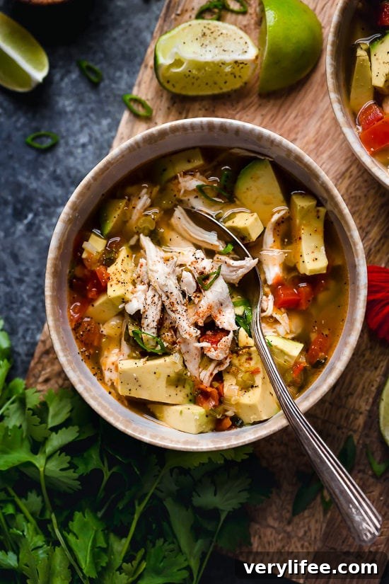 Chicken and Avocado Soup