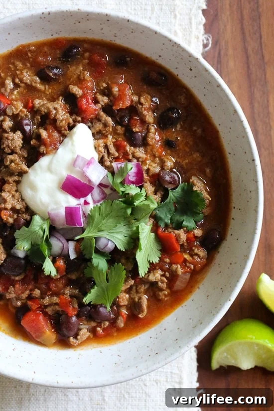 Quick Beef Chili