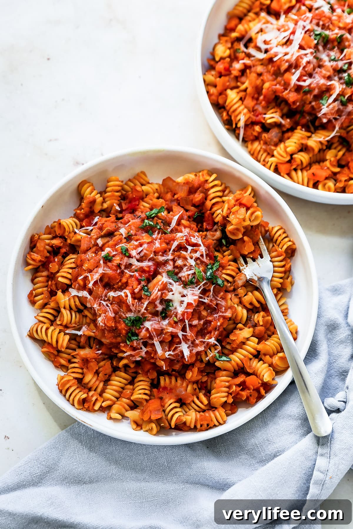 Lentil Bolognese
