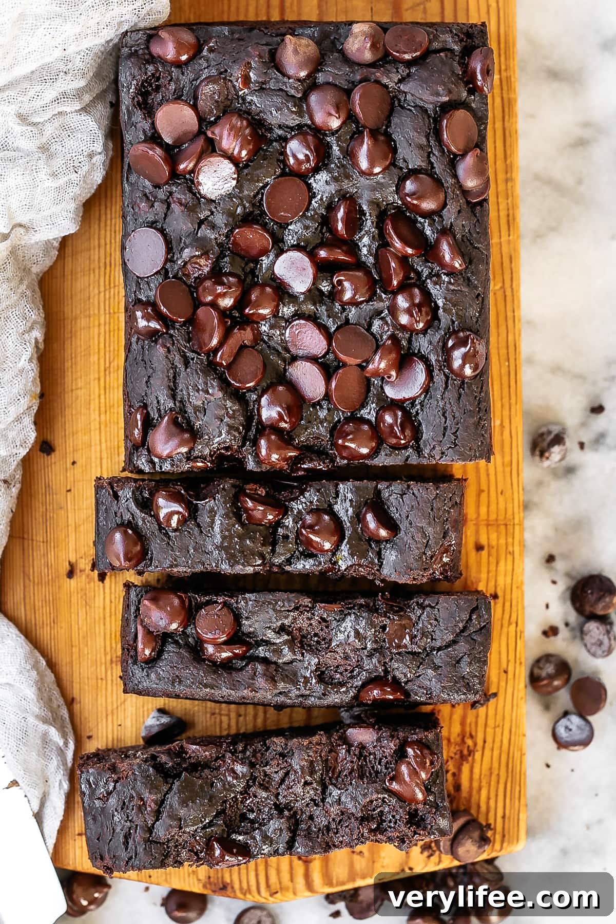 Chocolate Banana Bread with Oat Flour 7 Chocolate Oat Flour Banana Bread
