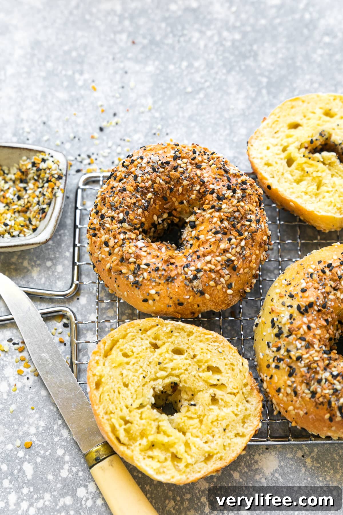 High Protein Egg Bagels