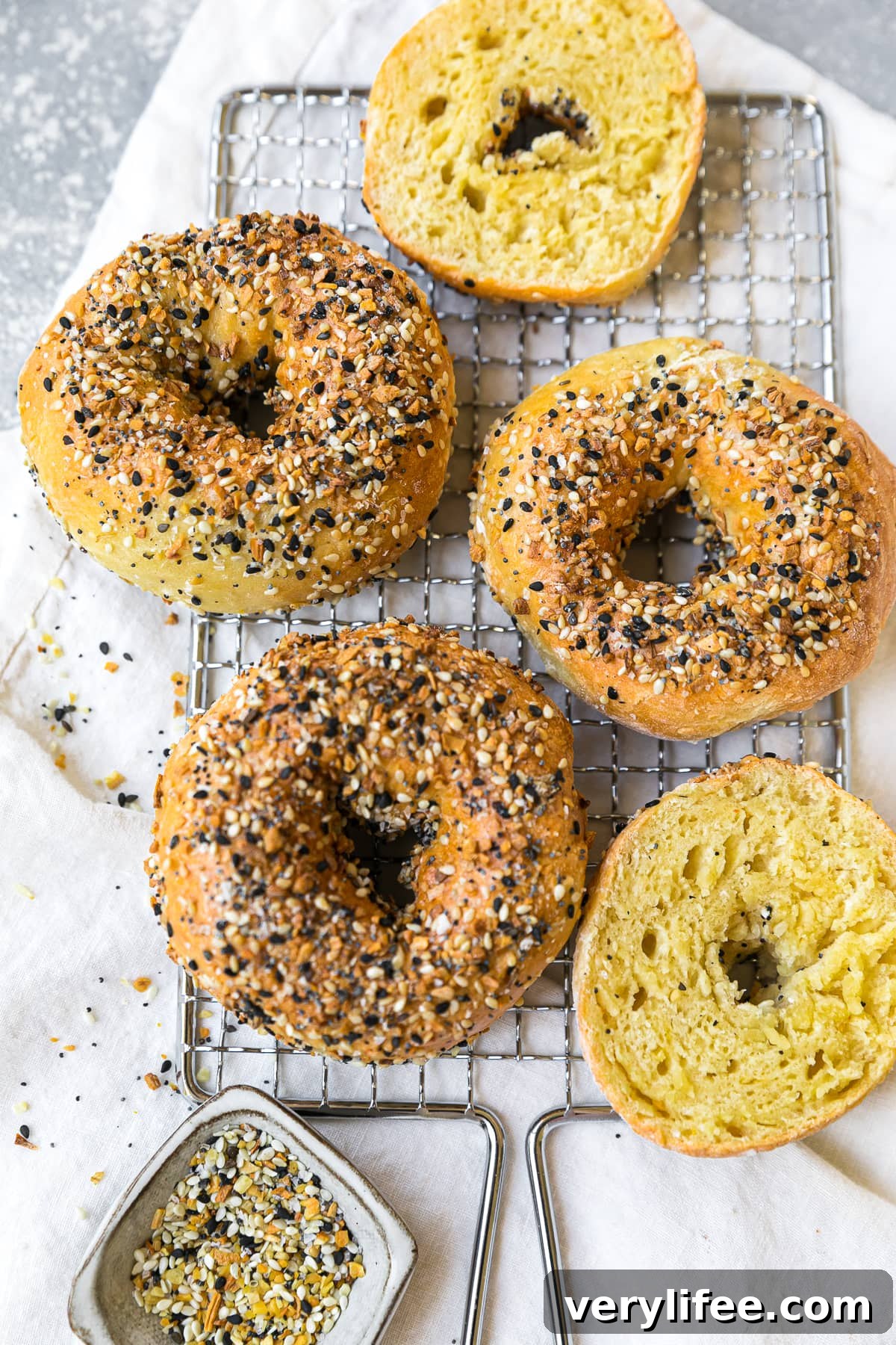High Protein Egg Bagels