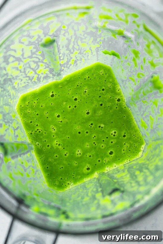 blended peas