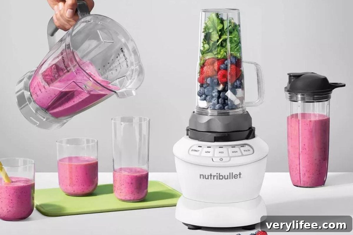 5 Powerful Blenders for Smoothies in 2024 6 NutriBullet Blender Combo