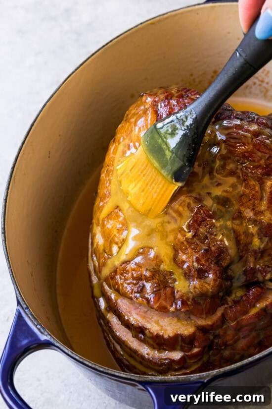 Oven-Baked Honey Mustard Glazed Ham Recipe 6 Baked Honey-Mustard Ham