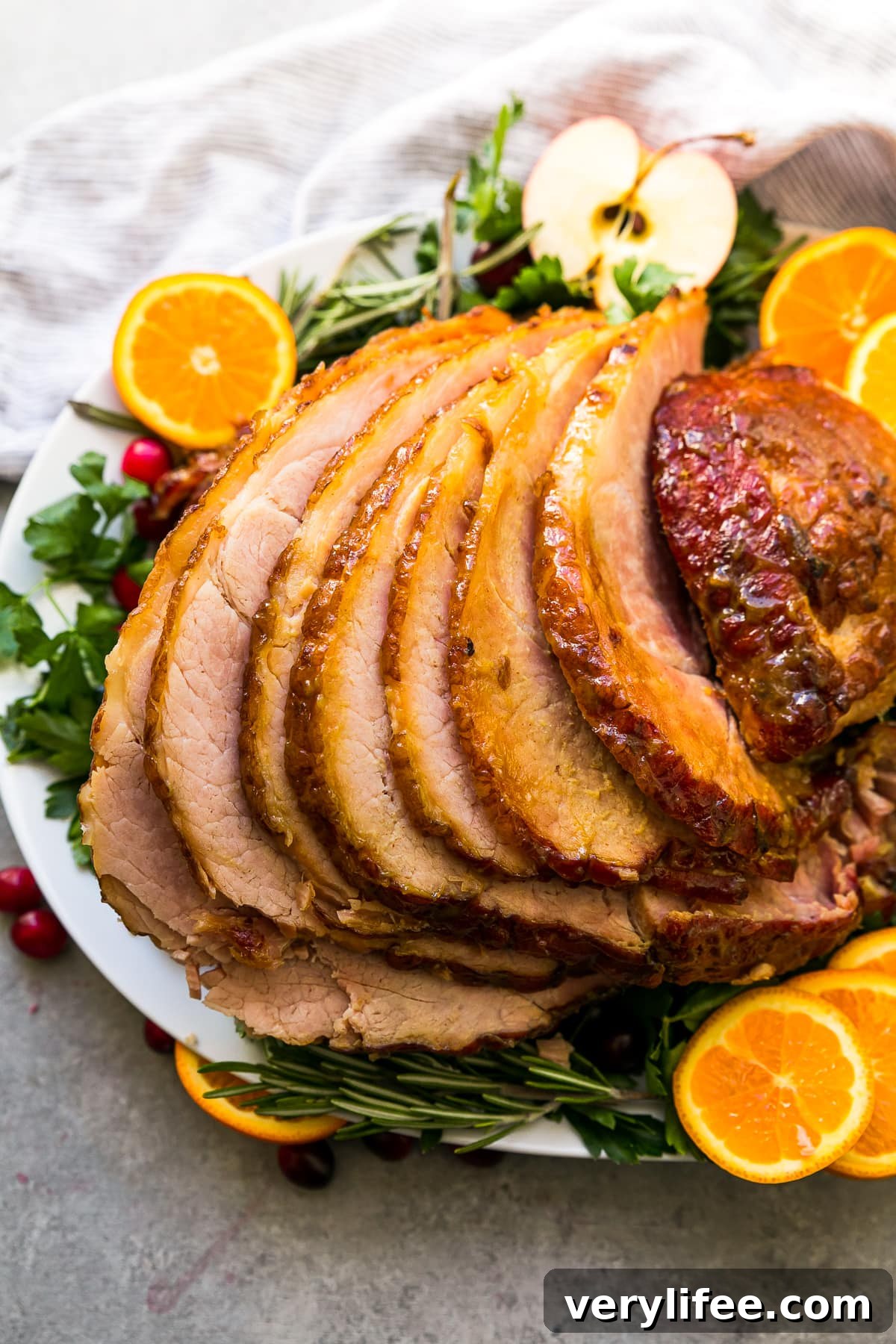 Oven-Baked Honey Mustard Glazed Ham Recipe 7 Baked Honey-Mustard Ham