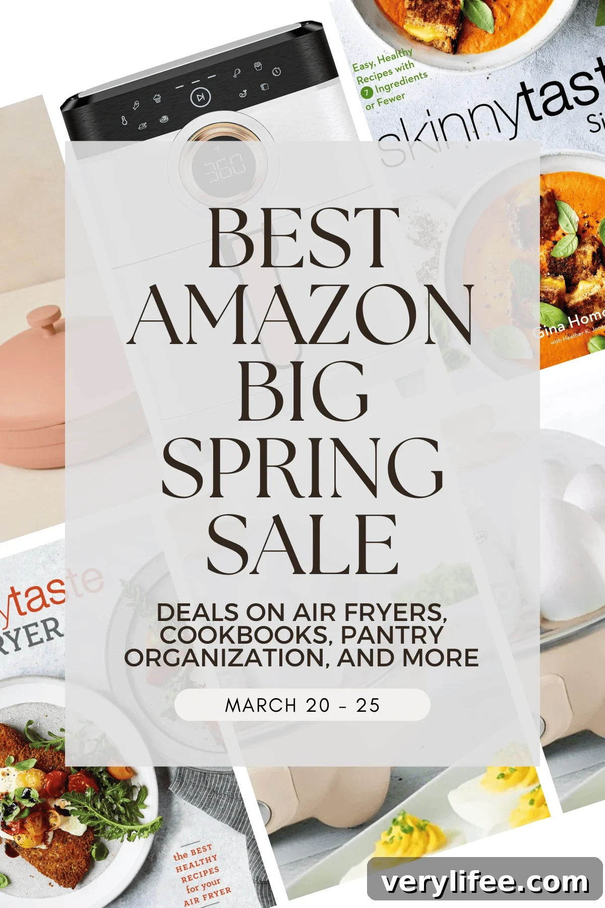 The Best Amazon Big Spring Sale Deals on Air Fryers, Pantry Organization, and More