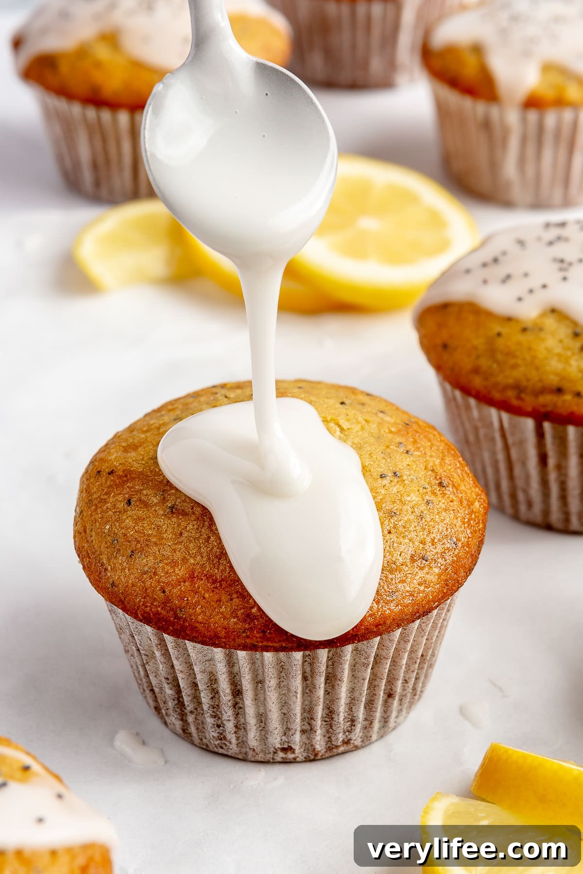 Lemon Poppyseed Cupcakes
