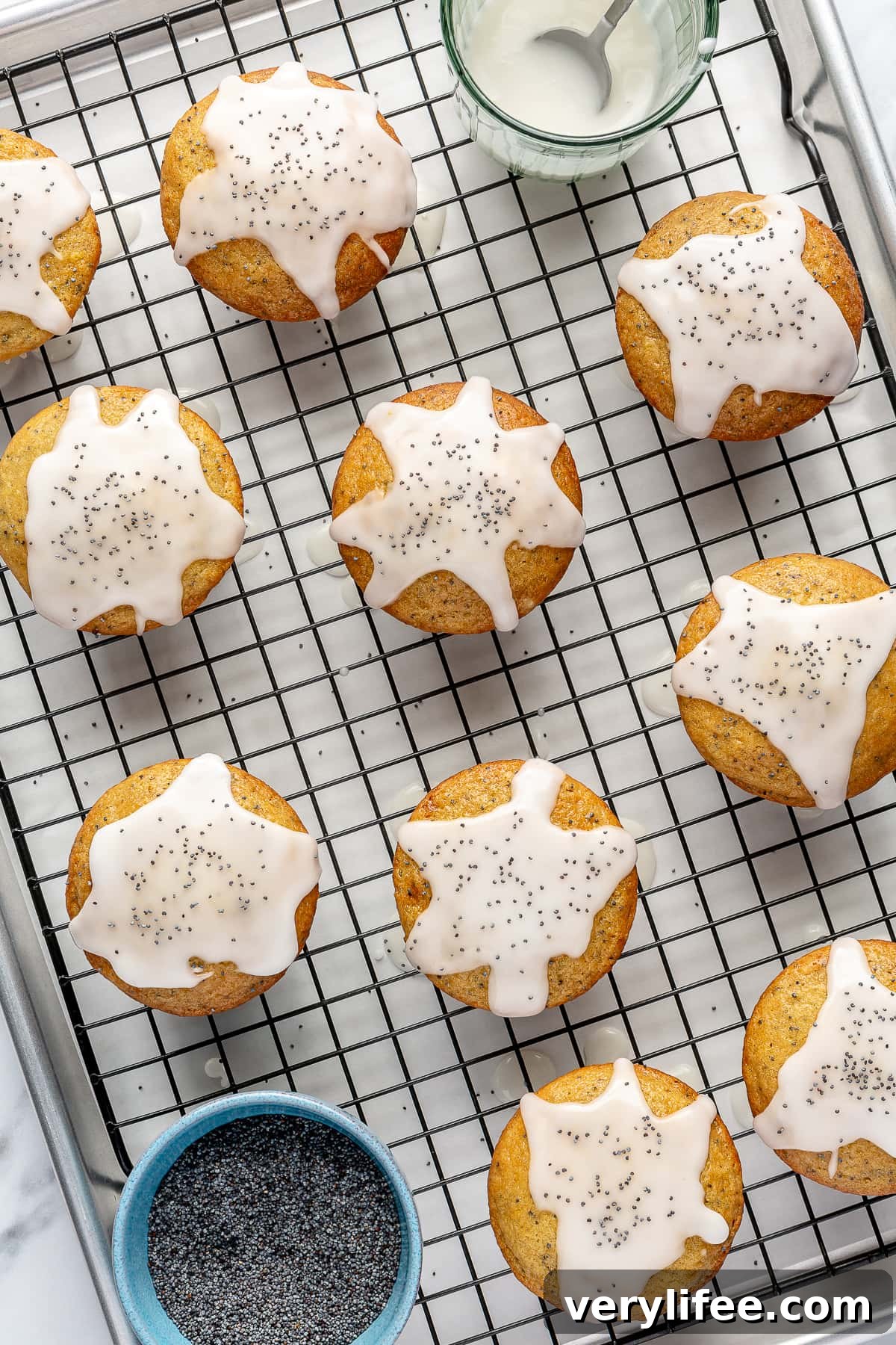 Lemon Poppyseed Cupcakes