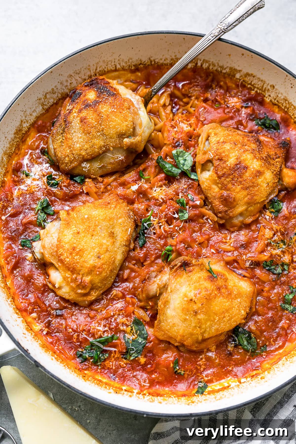 One-Pot Chicken and Orzo Recipe 10 One Pot Chicken and Orzo