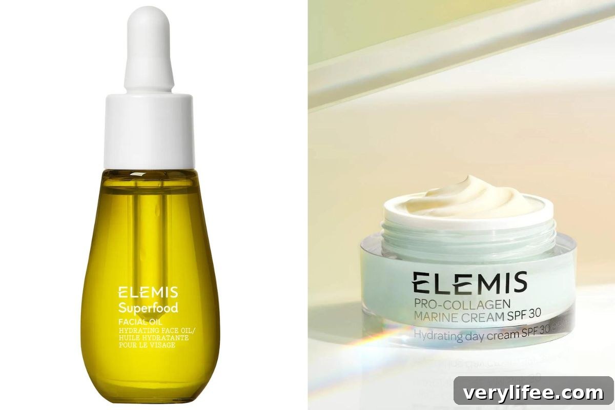 Elemis skincare products