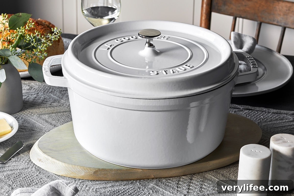 Staub cast iron cocotte