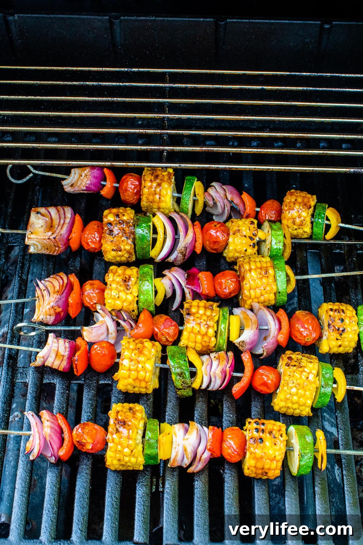 Top 4 Charcoal Grills for Summer Barbecues 2 Veggie Kabobs