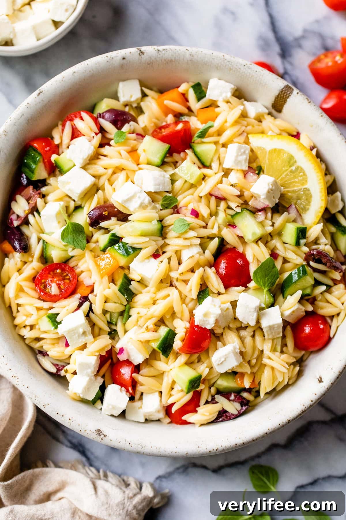 Greek Orzo Salad