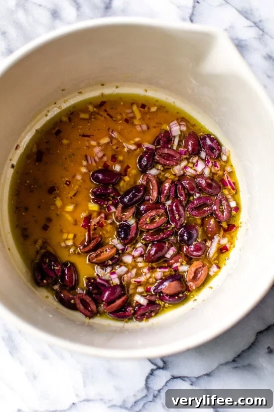 olives in a bowl