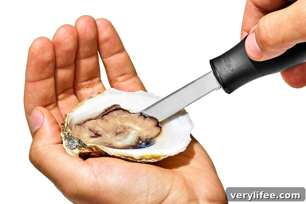 OXO oyster knife 
