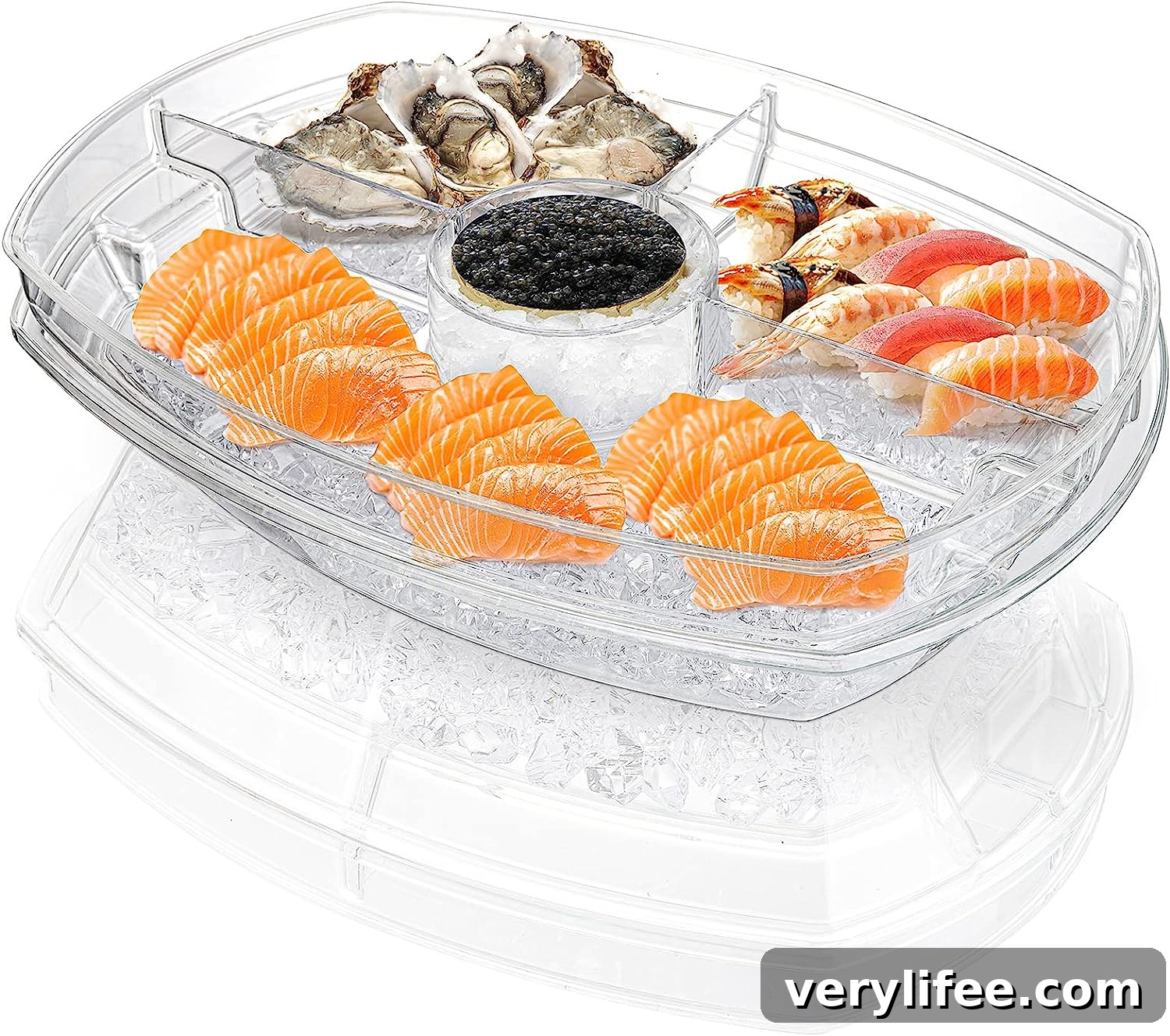 16 Outdoor Entertaining Essentials I Use Every Summer 11 seafood serving tray