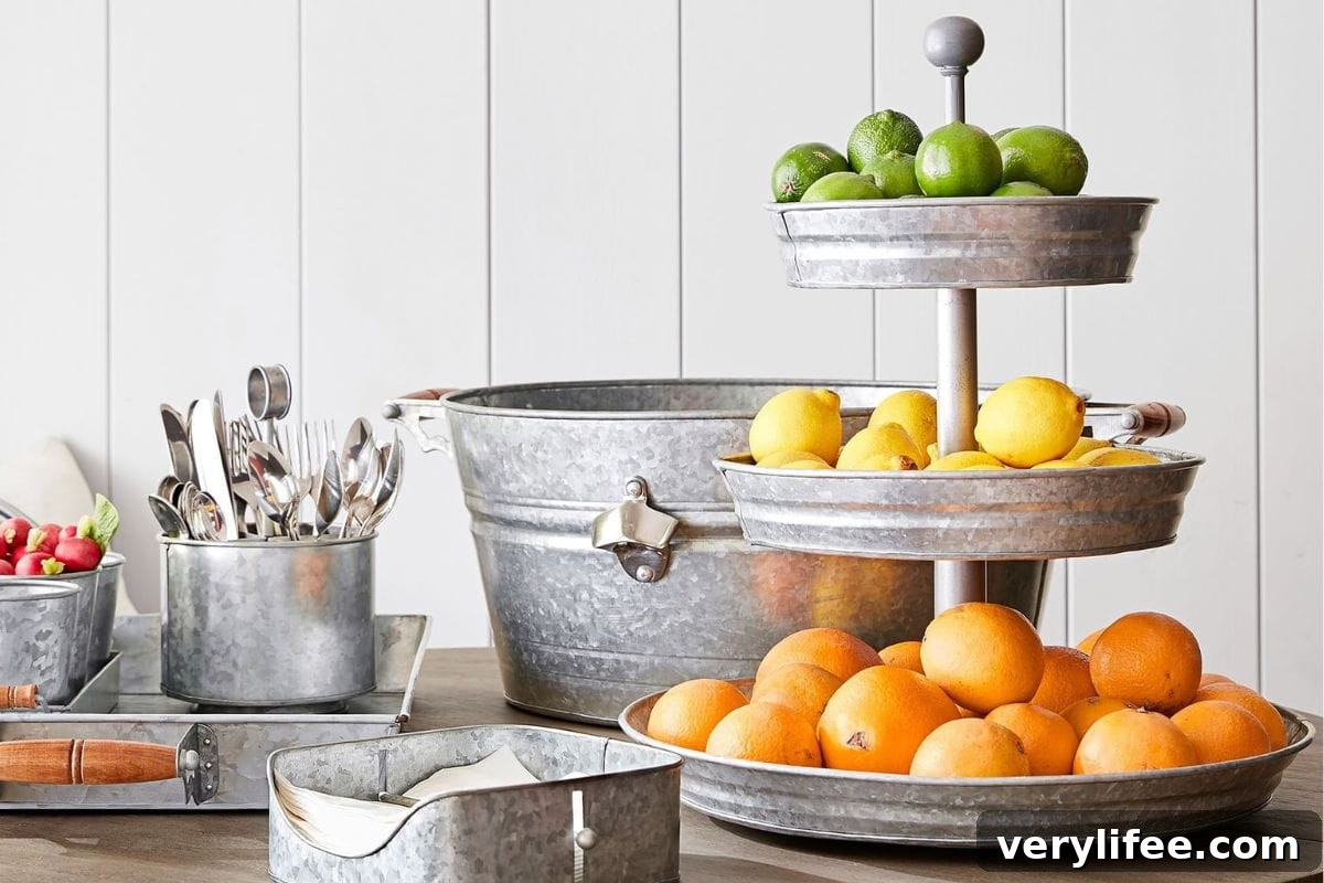 16 Outdoor Entertaining Essentials I Use Every Summer 14 tiered stand