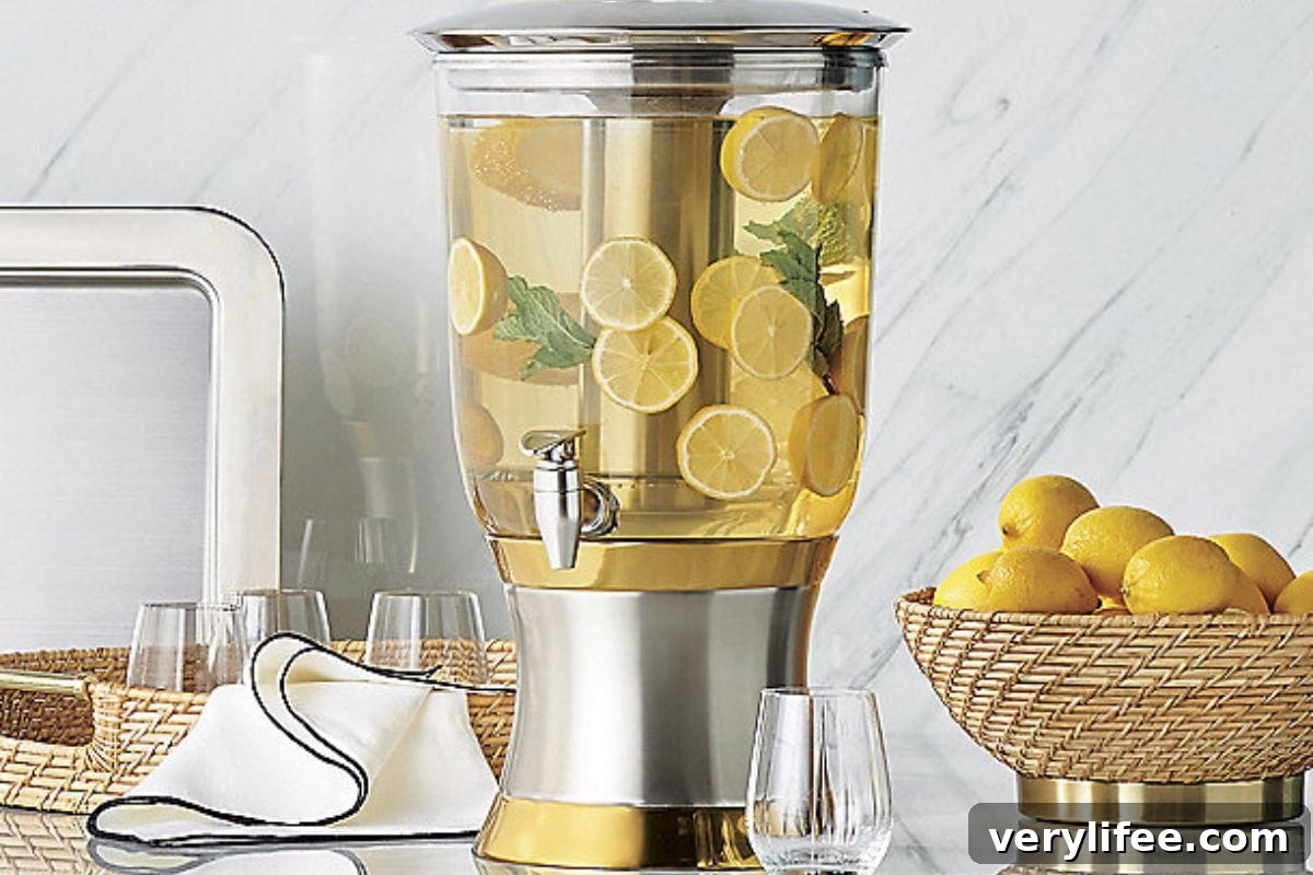 16 Outdoor Entertaining Essentials I Use Every Summer 17 beverage dispenser