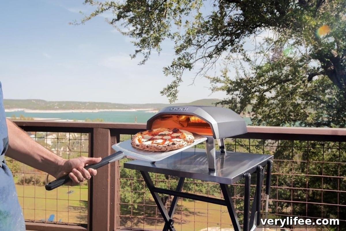 16 Outdoor Entertaining Essentials I Use Every Summer 8 Ooni Koda pizza oven