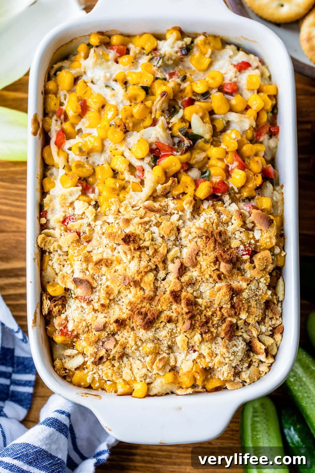 Hot Crab and Corn Dip