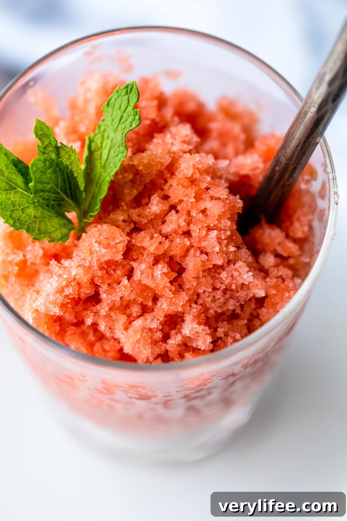 Watermelon Cucumber Granita