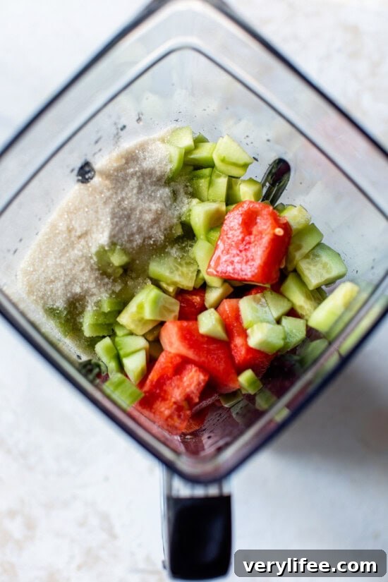 Place everything in the blender and blend until smooth.