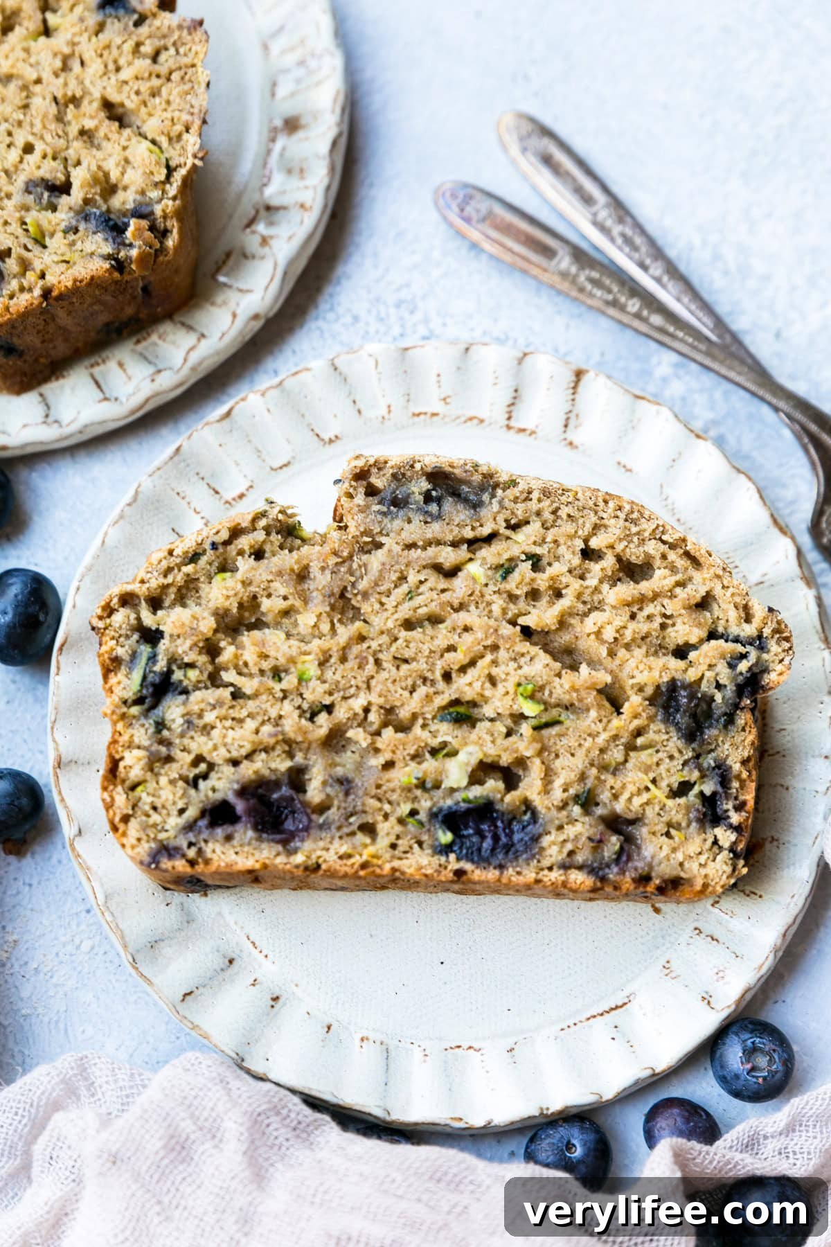 Moist Blueberry Zucchini Bread Recipe 3 Blueberry Zucchini Bread