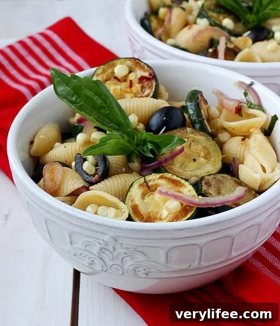 15 Pasta Salad Recipes for Picnics, Parties and Weeknights 13 Warm Pasta Salad with Corn and Zucchini