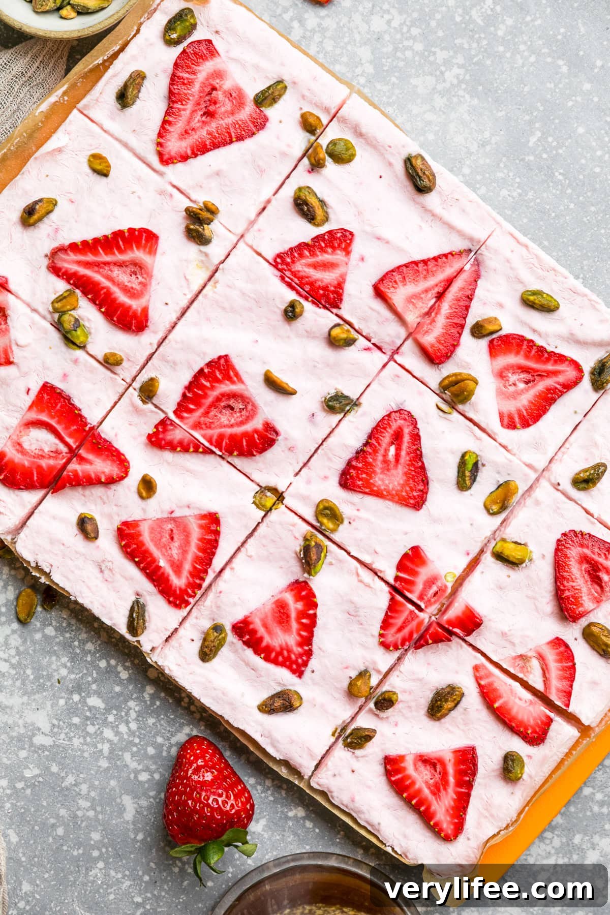 Strawberry Yogurt Bark