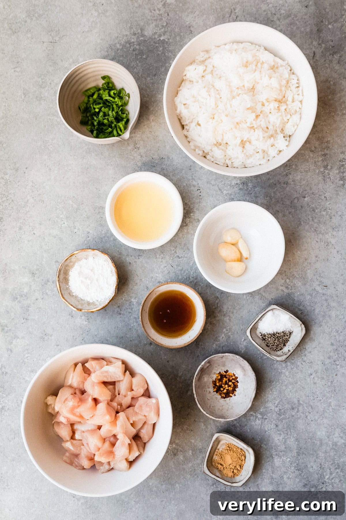 Sesame Chicken ingredients