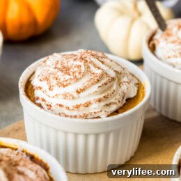 Crustless Pumpkin Pie