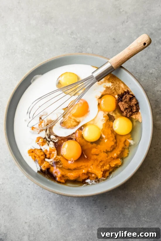 Crustless Pumpkin Pie
