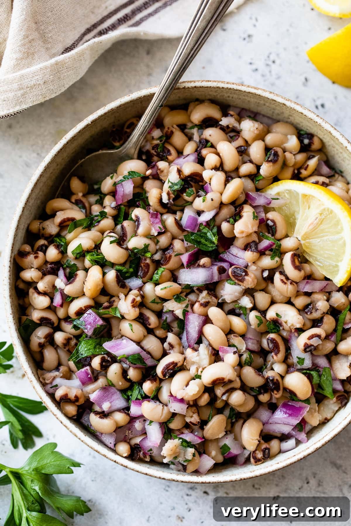 Black Eyed Peas Salad