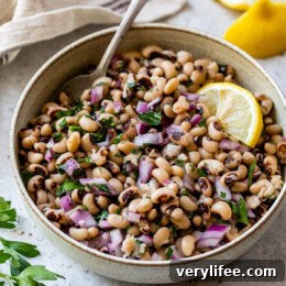 Black Eyed Peas Salad