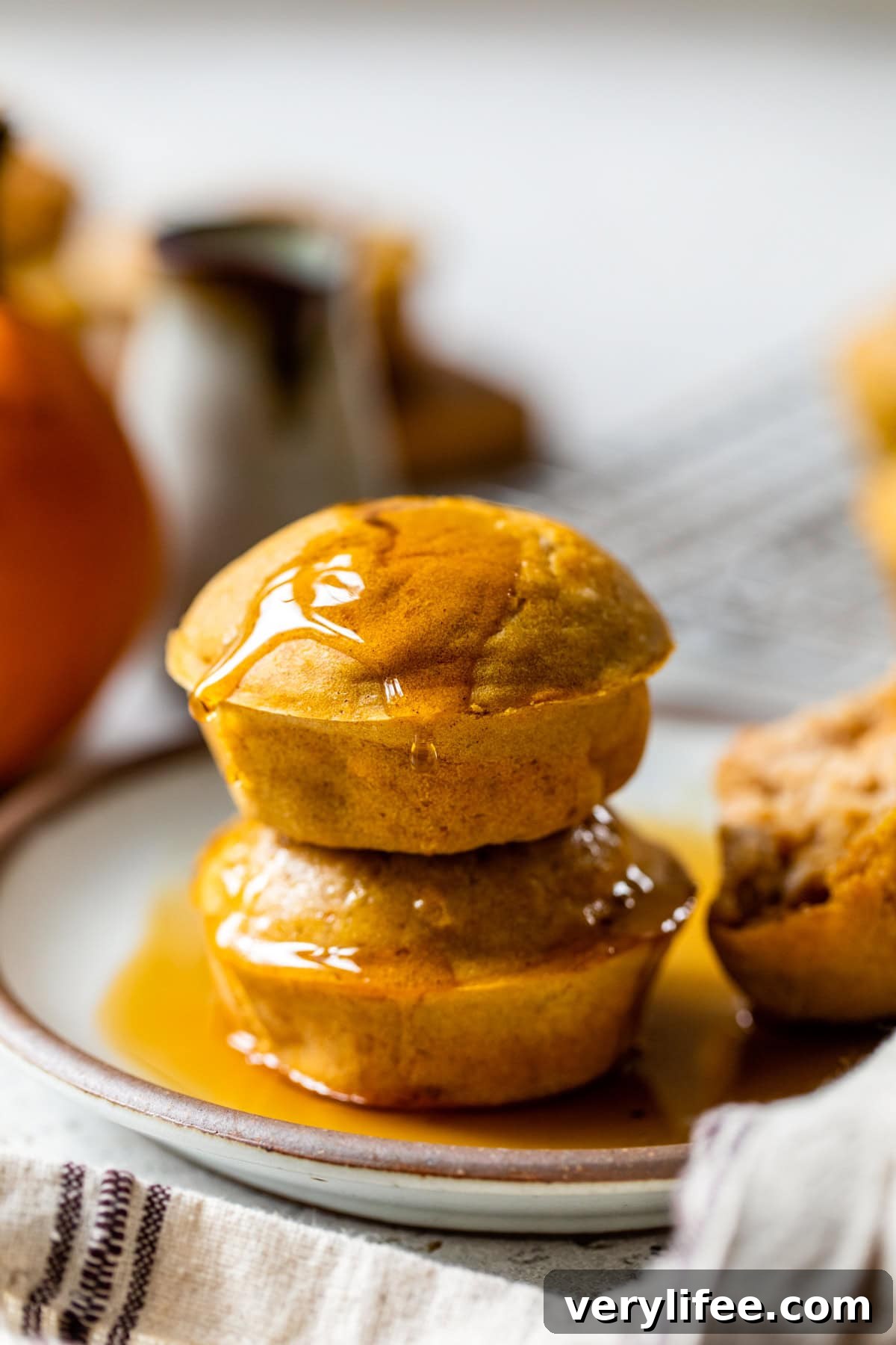 Fluffy Pumpkin Pancake Muffins Recipe for Fall Breakfast 10 Pumpkin Pancake Muffins