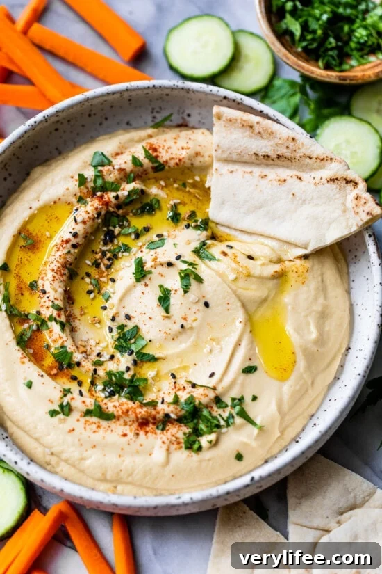Homemade Hummus
