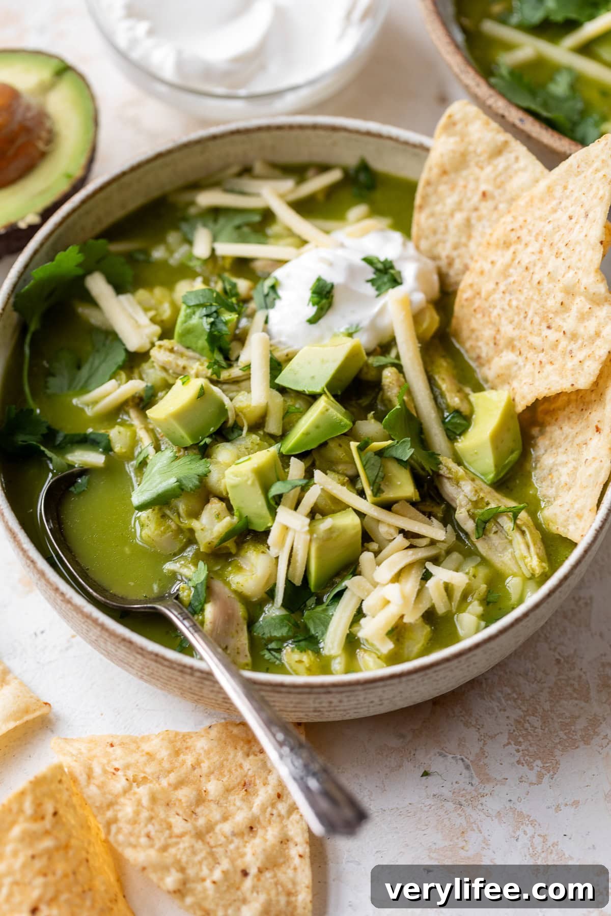 Green Chicken Pozole