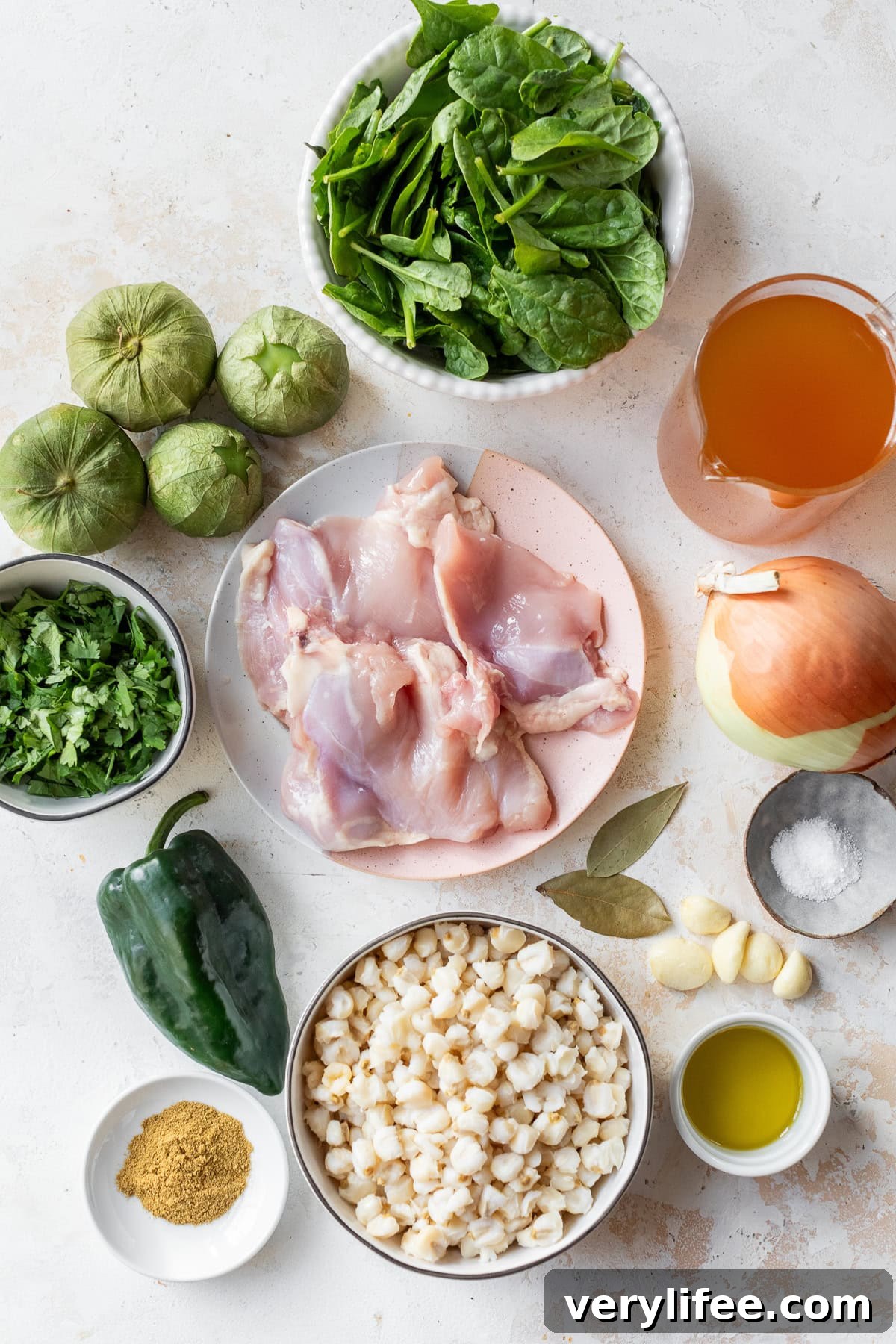 Green Chicken Pozole