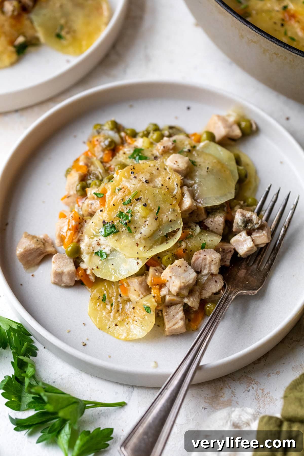 Leftover Turkey Pot Pie Gratin Recipe 11 Turkey Pot Pie Gratin