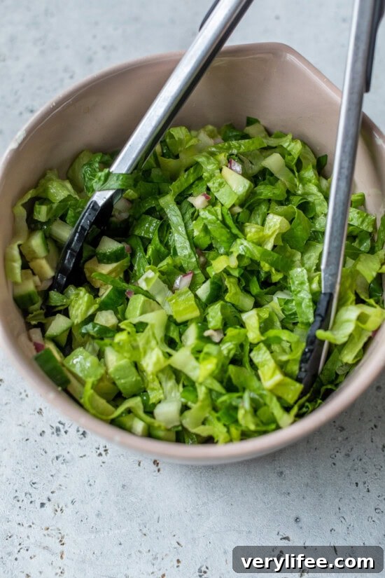 Romaine salad