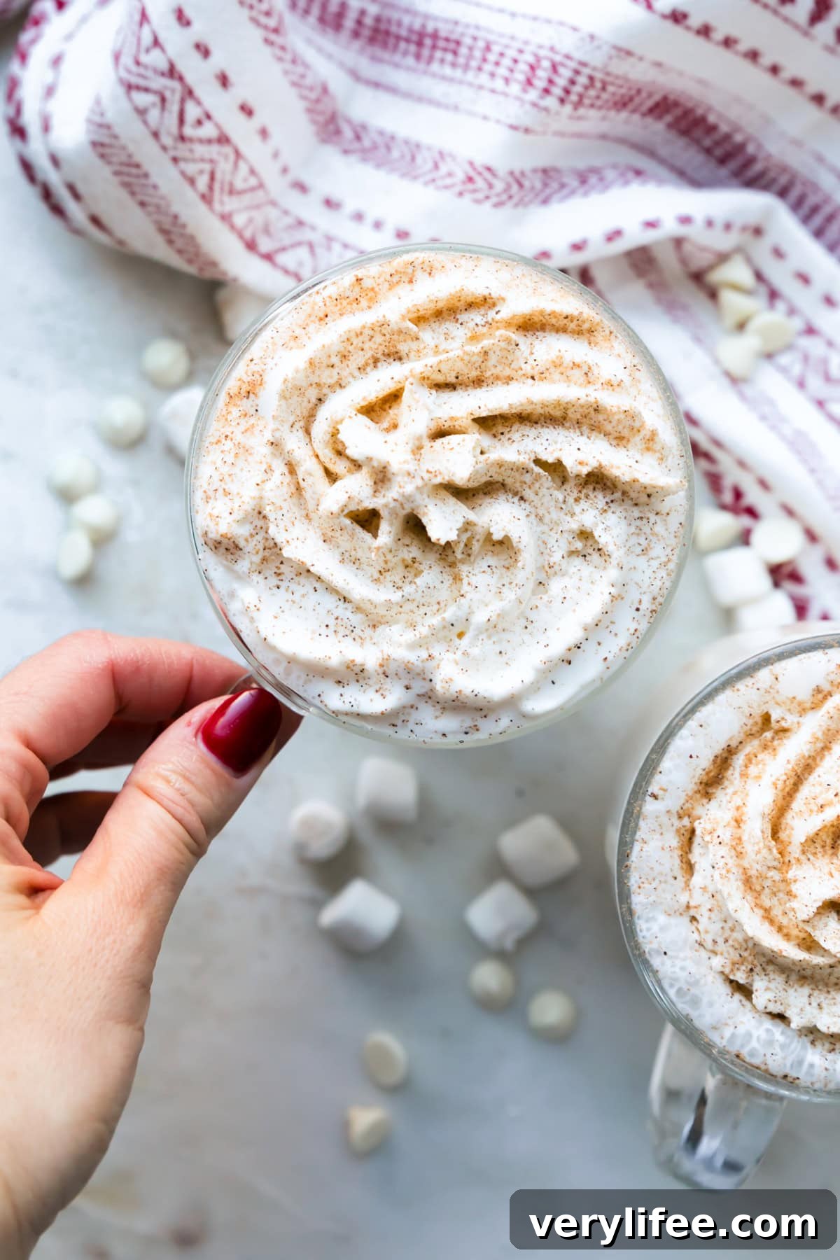 High-Protein White Hot Chocolate Recipe 5 Protein White Hot Chocolate