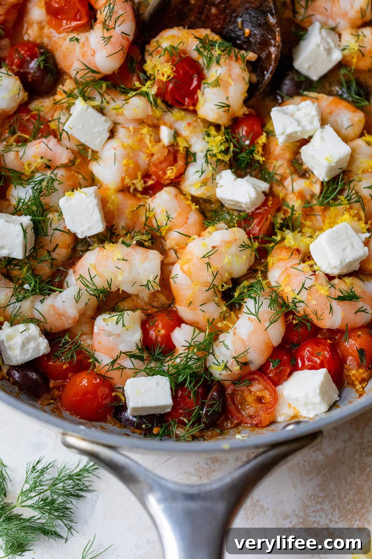 Shrimp Saganaki