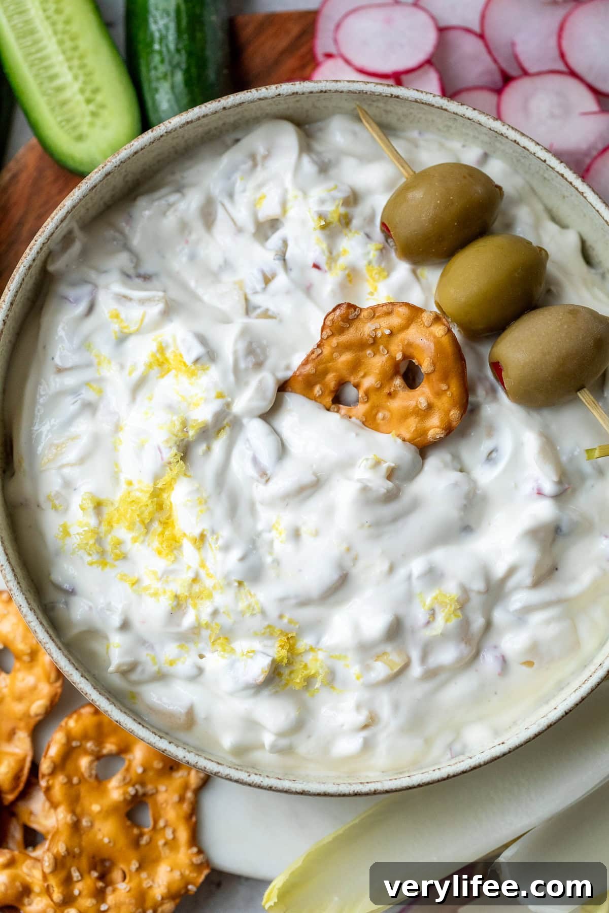 Dirty Martini Dip