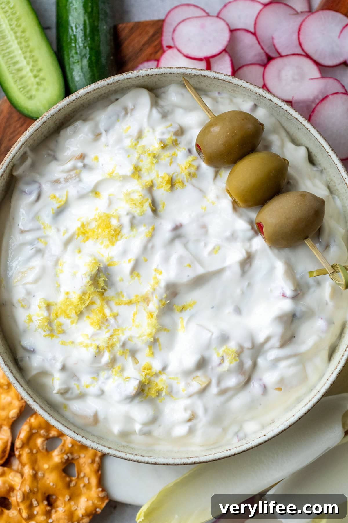 Dirty Martini Dip