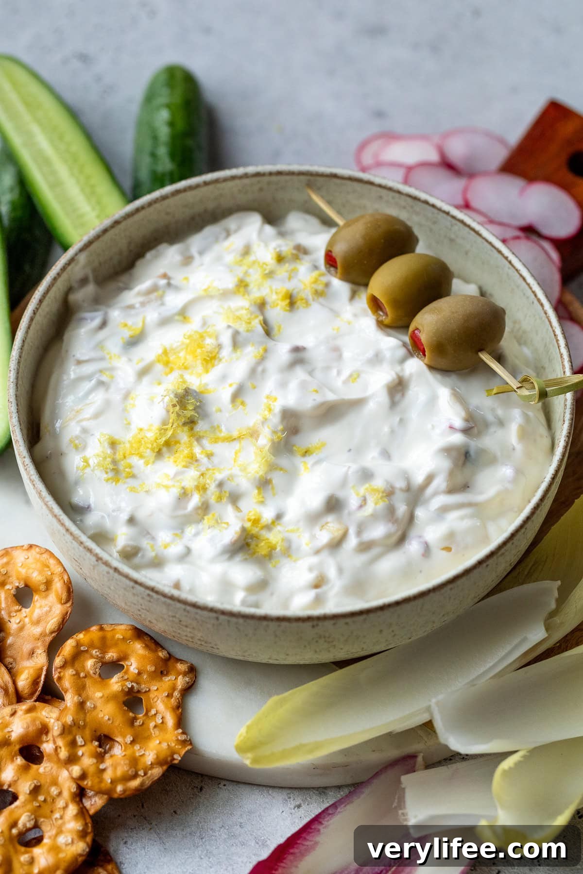 Dirty Martini Dip
