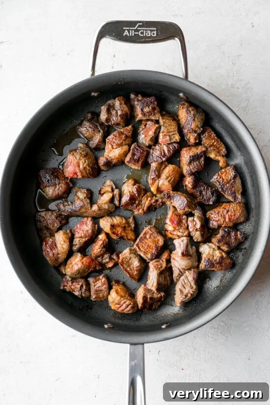Authentic Slow-Cooker Hungarian Goulash Recipe 6 Brown the beef
