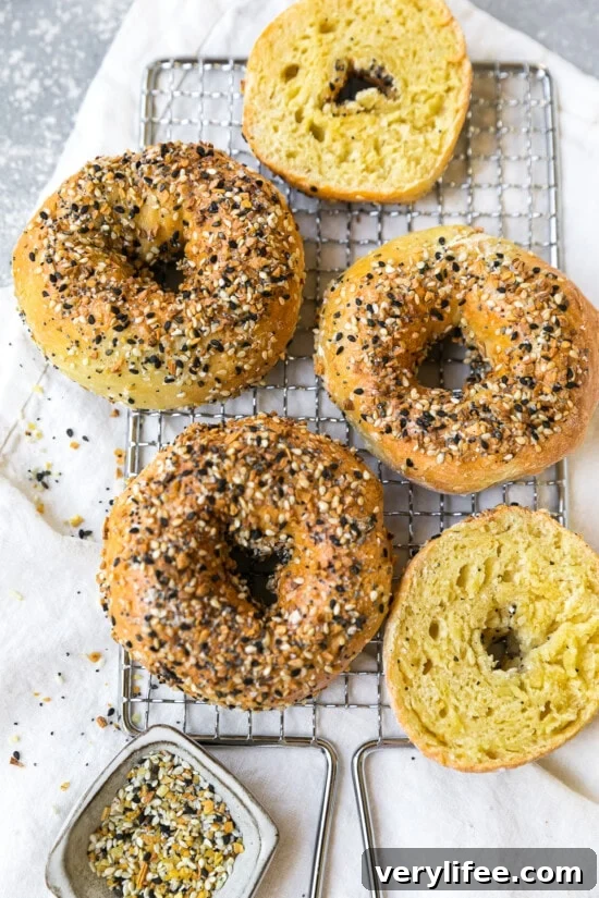 High Protein Egg Bagels